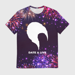 Мужская футболка 3D Праздничный Date A Live