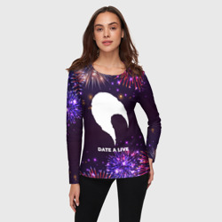 Женский лонгслив 3D Праздничный Date A Live - фото 2