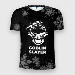 Мужская футболка 3D Slim Снежный Goblin Slayer