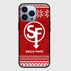 Чехол для iPhone 13 Pro Новогодний Sally Face