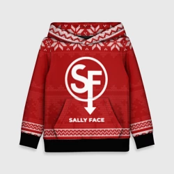 Детская толстовка 3D Новогодний Sally Face