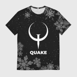 Мужская футболка 3D Снежный Quake