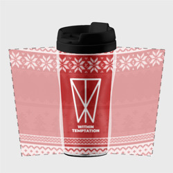 Термокружка-непроливайка Новогодний Within Temptation - фото 2