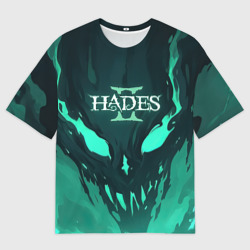 Женская футболка oversize 3D По мотивам игры Hades 2