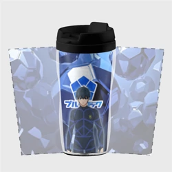 Термокружка-непроливайка Синяя тюрьма Блю Лок: Йоичи Исаги - фото 2