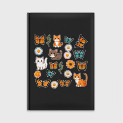 Ежедневник Котики, бабочки, ромашки