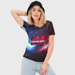 Женская футболка 3D Slim Сопротивление в Tekken 8 - фото 2