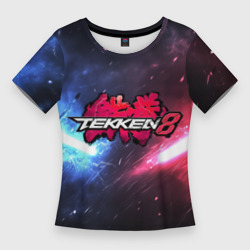 Женская футболка 3D Slim Сопротивление в Tekken 8