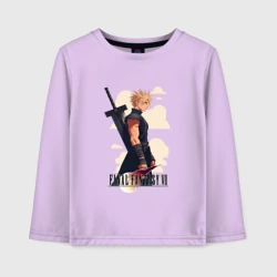 Детский лонгслив хлопок Клауд Страйф Final fantasy VII 