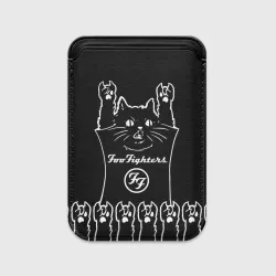 Картхолдер Magsafe магнитный Foo Fighters: cat rock