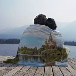Плед 3D Собор святых апостолов Петра и Павла в Петергофе - фото 2
