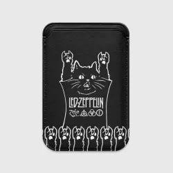 Картхолдер Magsafe магнитный Led Zeppelin: cat rock