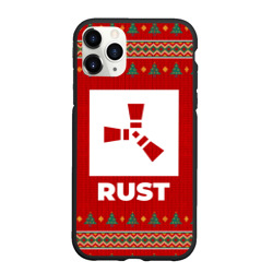 Чехол для iPhone 11 Pro Max матовый Rust new year