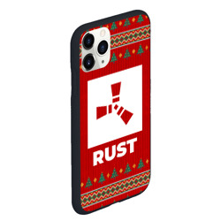 Чехол для iPhone 11 Pro Max матовый Rust new year - фото 2