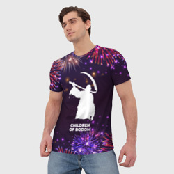 Мужская футболка 3D Праздничный Children of Bodom - фото 2