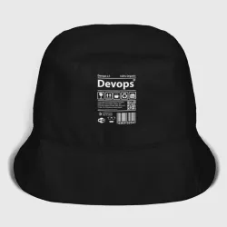 Детская панама хлопок Я devops