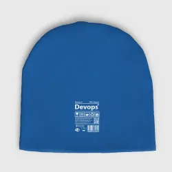 Женская шапка демисезонная Я devops