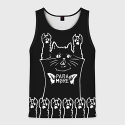 Мужская майка 3D Papa Roach: rock cat