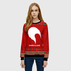 Женский свитшот 3D Date A Live new year - фото 2