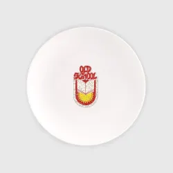 Тарелка Старая школа