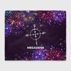 Плед 3D Праздничный Megadeth