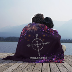 Плед 3D Праздничный Megadeth - фото 2