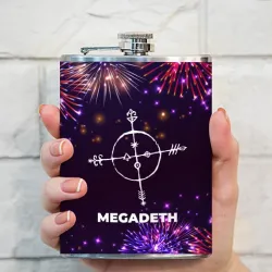 Фляга Праздничный Megadeth - фото 2