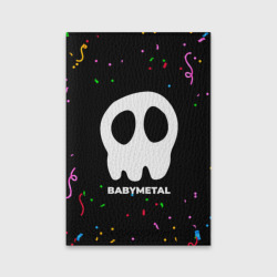 Обложка для паспорта матовая кожа Babymetal конфети