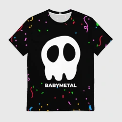 Мужская футболка 3D Babymetal конфети