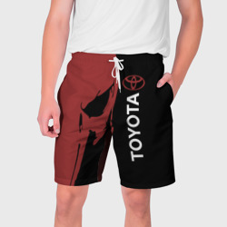 Мужские шорты 3D Toyota и череп