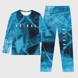 Мужской костюм для дома 3D Лёд Байкала