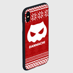 Чехол для iPhone XS Max матовый Новогодний DanMachi - фото 2