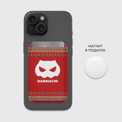 Картхолдер Magsafe магнитный DanMachi new year - фото 2