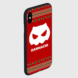 Чехол для iPhone XS Max матовый DanMachi new year - фото 2