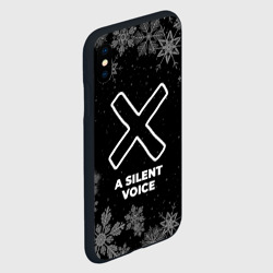 Чехол для iPhone XS Max матовый Снежный A Silent Voice - фото 2