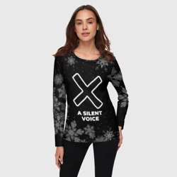 Женский лонгслив 3D Снежный A Silent Voice - фото 2