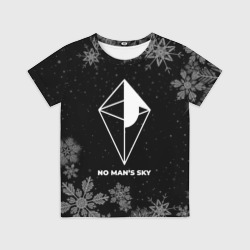 Детская футболка 3D Снежный No Man's Sky
