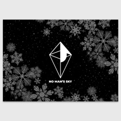 Поздравительная открытка Снежный No Man's Sky