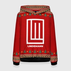 Женская толстовка 3D Lindemann new year