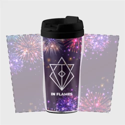 Термокружка-непроливайка Праздничный In Flames - фото 2