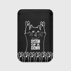 Картхолдер Magsafe магнитный System of a Down: cat rock