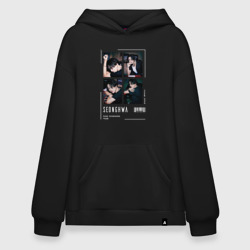 Худи SuperOversize хлопок Сонхва ateez