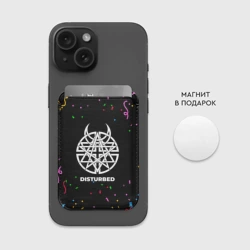 Картхолдер Magsafe магнитный Disturbed конфети - фото 2
