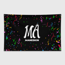 Флаг-баннер Maneskin конфети