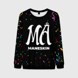 Мужской свитшот 3D Maneskin конфети
