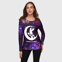 Женский лонгслив 3D Праздничный Angels of Death - фото 2