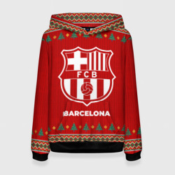 Женская толстовка 3D Barcelona new year