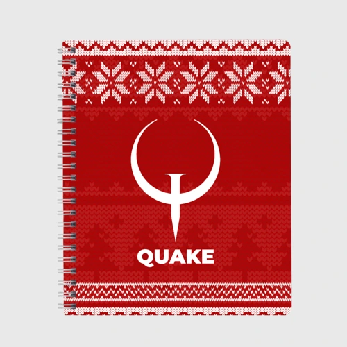 Тетрадь Новогодний Quake