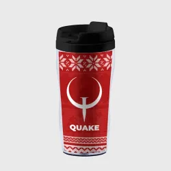 Термокружка-непроливайка Новогодний Quake