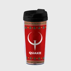 Термокружка-непроливайка Quake new year